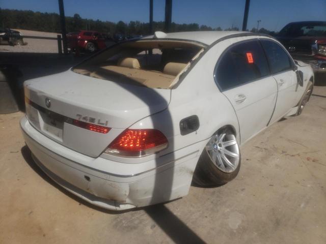 Photo 4 from auction – 2004 BMW 745 LI with VIN WBAGN63484DS47652