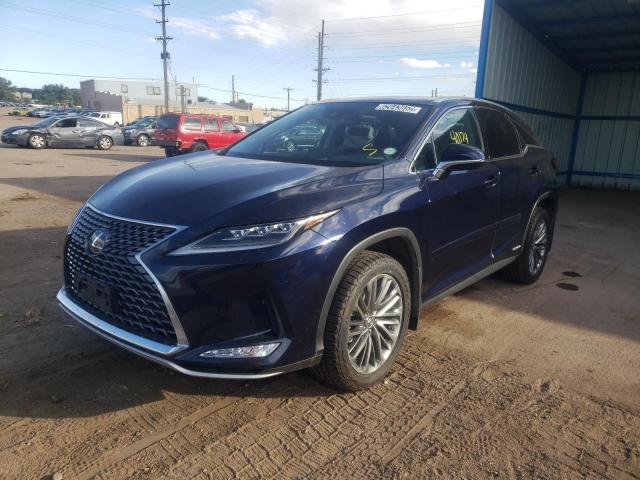 Photo 2 from auction – 2020 LEXUS RX 450H with VIN 2T2JGMDAXLC053028