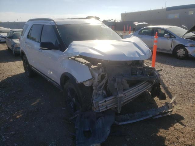 FORD EXPLORER X 2017 with VIN 1FM5K8D88HGB56185 - Photo from auction