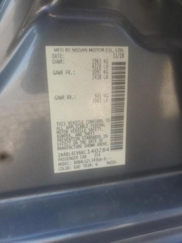 Photo 10 from auction – 2019 NISSAN ALTIMA SR with VIN 1N4BL4CV6KC140284