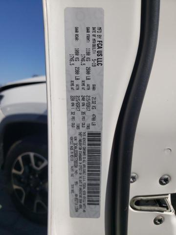 Photo 10 from auction – 2019 JEEP COMPASS TR with VIN 3C4NJDDB8KT799330