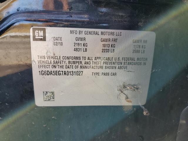 Photo 10 from auction – 2010 CADILLAC CTS with VIN 1G6DA5EG7A0131027