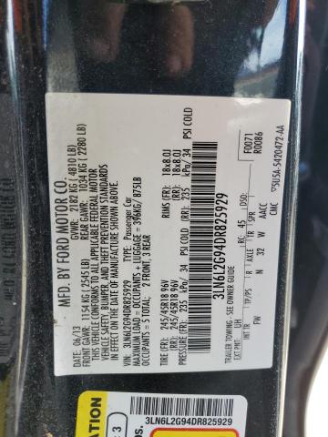 Photo 10 from auction – 2013 LINCOLN MKZ with VIN 3LN6L2G94DR825929