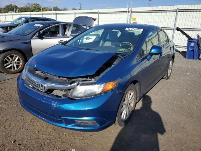 Photo 2 from auction – 2012 HONDA CIVIC EX with VIN 2HGFB2F83CH557404