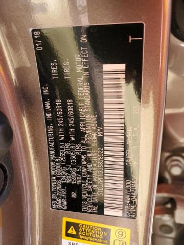 Photo 10 from auction – 2018 TOYOTA HIGHLANDER with VIN 5TDJZRFH3JS828022