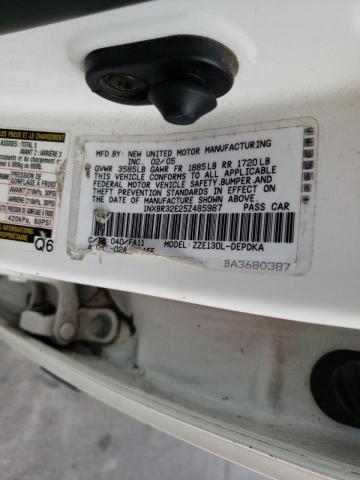 Photo 10 from auction – 2005 TOYOTA COROLLA CE with VIN 1NXBR32E25Z485987