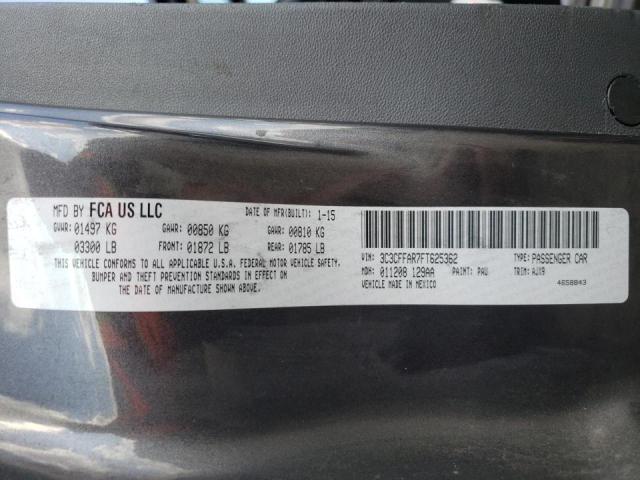 Photo 10 from auction – 2015 FIAT 500 POP with VIN 3C3CFFAR7FT625362