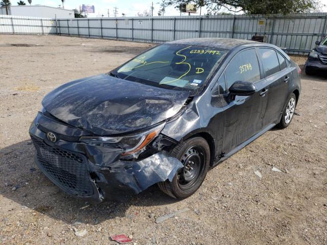 Photo 2 from auction – 2021 TOYOTA COROLLA LE with VIN JTDEPMAE0MJ156252