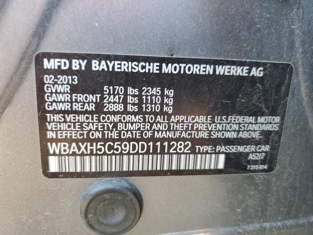Photo 10 from auction – 2013 BMW 528 XI with VIN WBAXH5C59DD111282