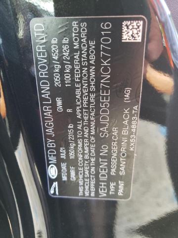 Photo 10 from auction – 2022 JAGUAR F-TYPE with VIN SAJDD5EE7NCK77016