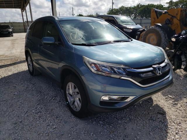 HONDA CR-V EXL 2015 with VIN 2HKRM3H71FH518175 - Photo from auction