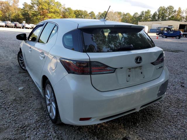 Photo 3 from auction – 2013 LEXUS CT 200 with VIN JTHKD5BH4D2148657