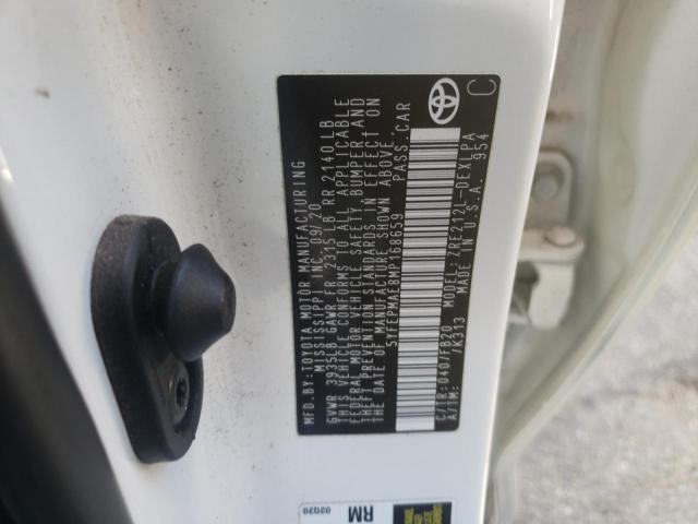 Photo 10 from auction – 2021 TOYOTA COROLLA LE with VIN 5YFEPMAE8MP168659