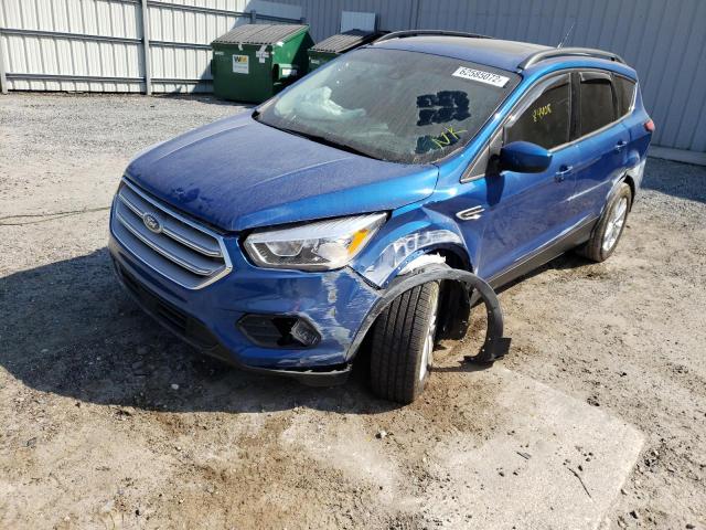 Photo 2 from auction – 2018 FORD ESCAPE SEL with VIN 1FMCU0HD7JUB58835