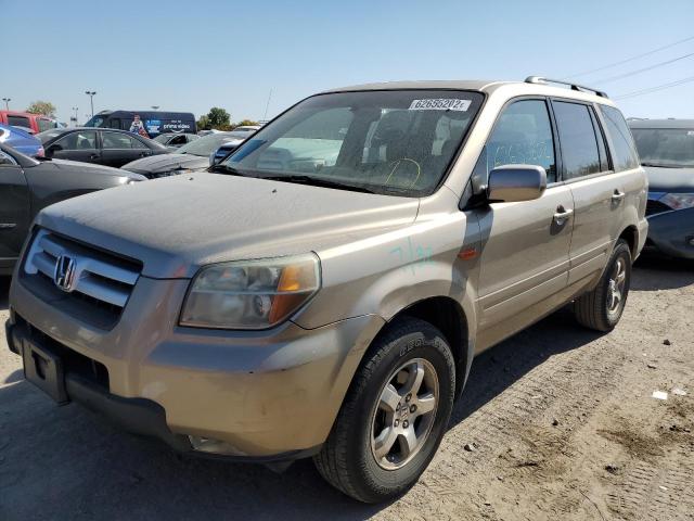 Photo 2 from auction – 2006 HONDA PILOT EX with VIN 2HKYF18516H517455