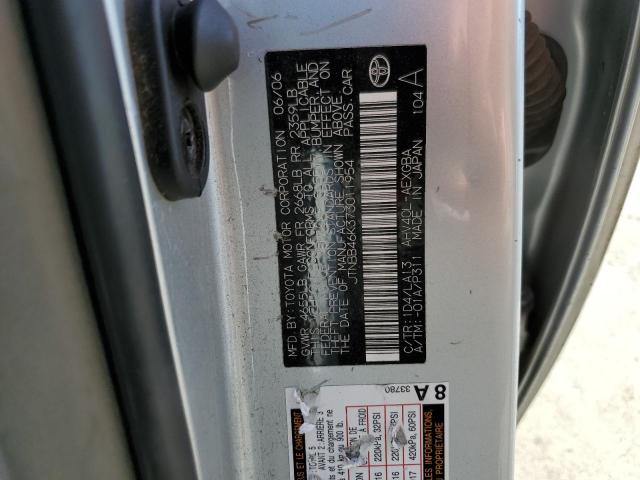 Photo 10 from auction – 2007 TOYOTA CAMRY HYBR with VIN JTNBB46K373011954
