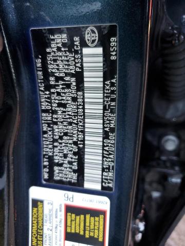 Photo 10 from auction – 2014 TOYOTA CAMRY L with VIN 4T1BF1FK7EU843808