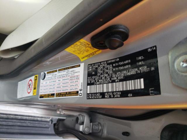 Photo 10 from auction – 2014 LEXUS GX 460 with VIN JTJBM7FX3E5083179