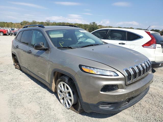 JEEP CHEROKEE S 2016 with VIN 1C4PJLAB5GW320175 - Photo from auction