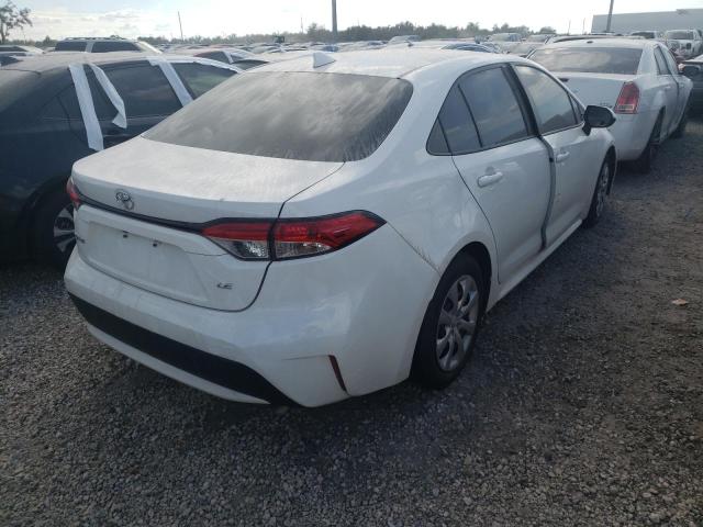 Photo 4 from auction – 2020 TOYOTA COROLLA LE with VIN 5YFEPRAEXLP012330