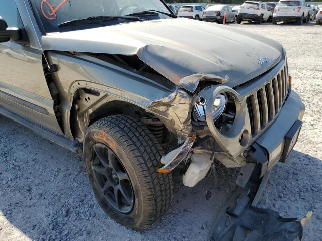 Photo 9 from auction – 2007 JEEP LIBERTY SP with VIN 1J4GK48K77W697982