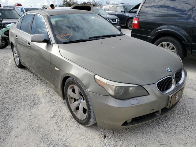 BMW 525 I 2006 with VIN WBANE53576CK91306 - Photo from auction