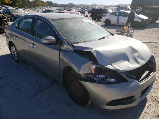 NISSAN SENTRA S 2014 with VIN 3N1AB7AP2EL645295 - Photo from auction