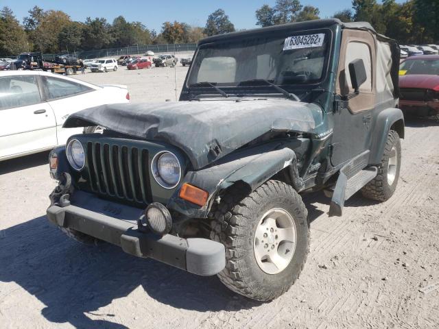 Photo 9 from auction – 2001 JEEP WRANGLE with VIN 1J4FA59S81P374433