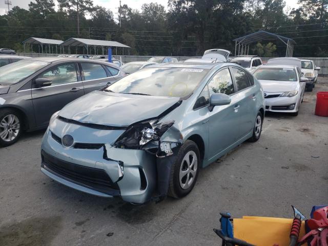 Photo 2 from auction – 2012 TOYOTA PRIUS with VIN JTDKN3DU7C1596716