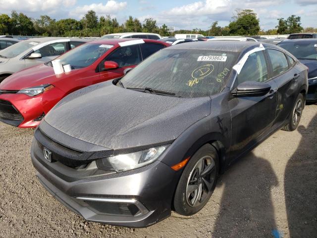 Photo 2 from auction – 2019 HONDA CIVIC LX with VIN 19XFC2F62KE018759
