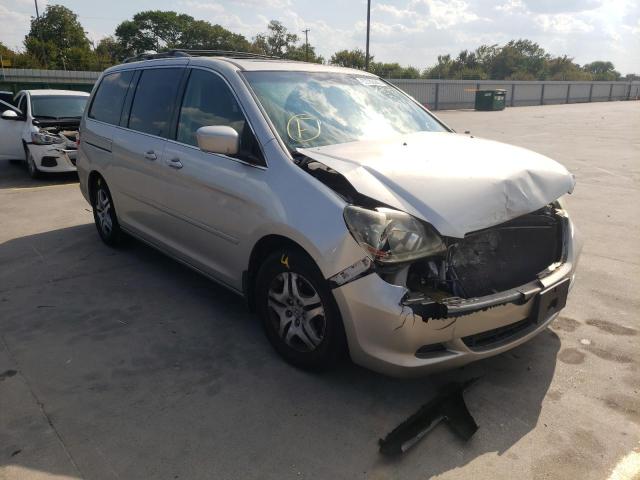 HONDA ODYSSEY EX 2007 with VIN 5FNRL38697B453831 - Photo from auction
