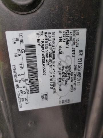 Photo 10 from auction – 2005 FORD EXPEDITION with VIN 1FMPU16525LA55000