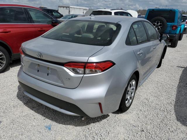 Photo 4 from auction – 2021 TOYOTA COROLLA LE with VIN JTDEPMAE5MJ138622