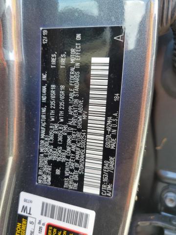 Photo 10 from auction – 2020 TOYOTA HIGHLANDER with VIN 5TDHZRAH5LS002541