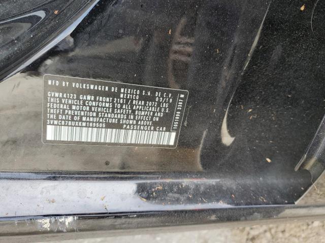Photo 10 from auction – 2019 VOLKSWAGEN JETTA S with VIN 3VWCB7BUXKM169505