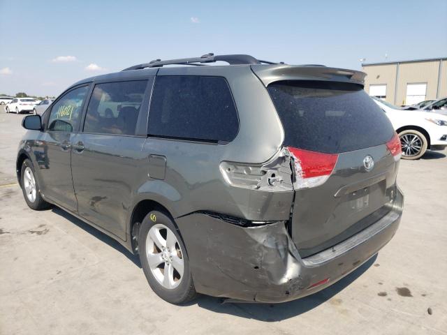 Photo 3 from auction – 2011 TOYOTA SIENNA LE with VIN 5TDKK3DC9BS135406