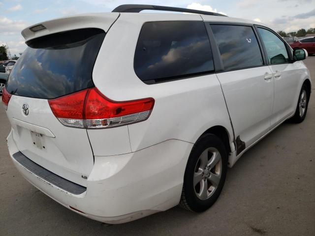 Photo 4 from auction – 2012 TOYOTA SIENNA LE with VIN 5TDKK3DC3CS205077