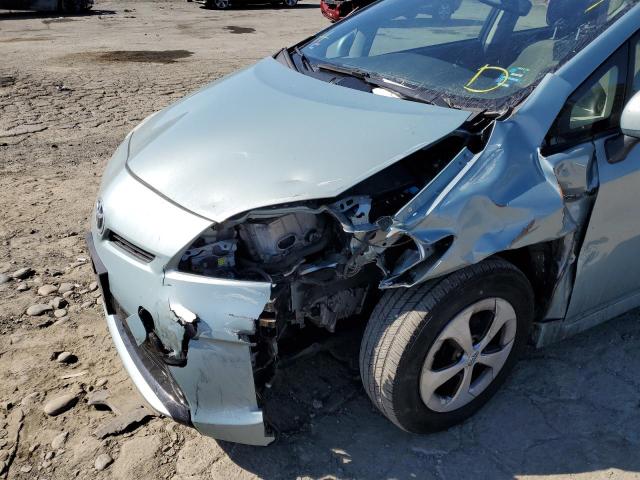 Photo 9 from auction – 2014 TOYOTA PRIUS with VIN JTDKN3DU5E1829043