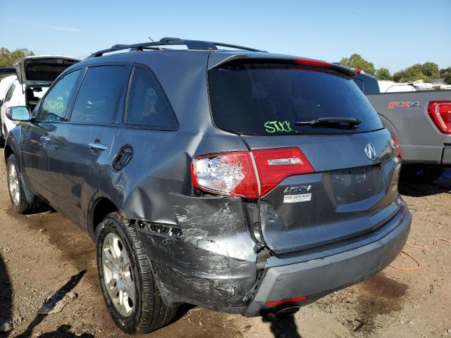Photo 3 from auction – 2009 ACURA MDX TECHNO with VIN 2HNYD28479H504011