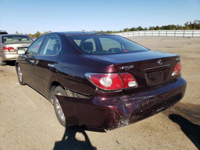 Photo 3 from auction – 2003 LEXUS ES 300 with VIN JTHBF30GX36007527