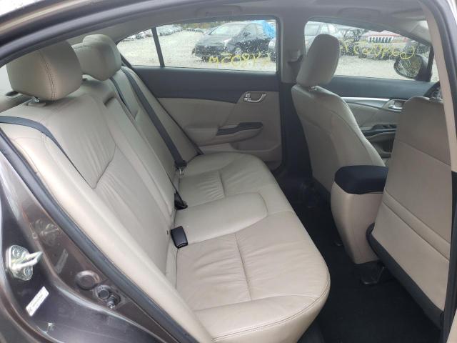 Photo 6 from auction – 2013 HONDA CIVIC EXL with VIN 19XFB2F97DE284603