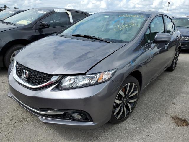 Photo 2 from auction – 2014 HONDA CIVIC EXL with VIN 2HGFB2F93EH510014