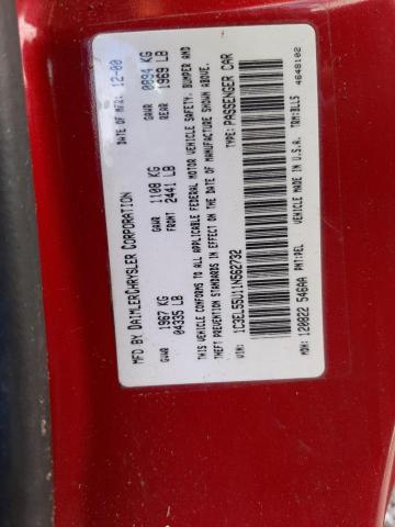 Photo 10 from auction – 2001 CHRYSLER SEBRING LX with VIN 1C3EL55U11N562732