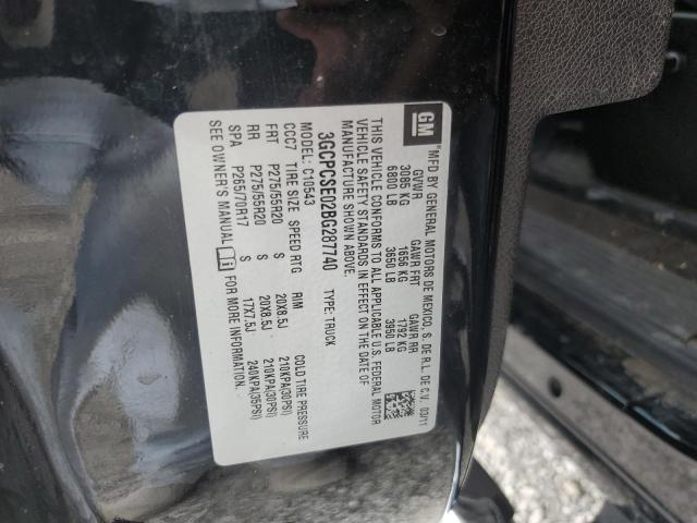 Photo 10 from auction – 2011 CHEVROLET SILVERADO with VIN 3GCPCSE02BG287740