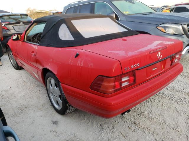 Photo 3 from auction – 2000 MERCEDES-BENZ SL 500 with VIN WDBFA68F6YF194009