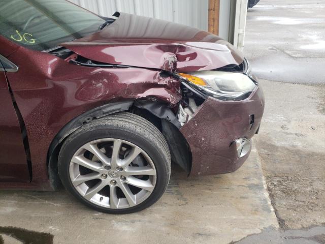Photo 9 from auction – 2013 TOYOTA AVALON BAS with VIN 4T1BK1EB0DU011822