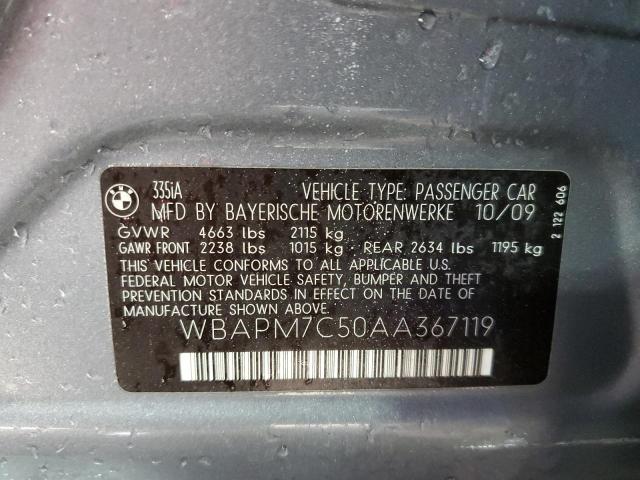 Foto 10 de la subasta – 2010 BMW 335 I con VIN WBAPM7C50AA367119