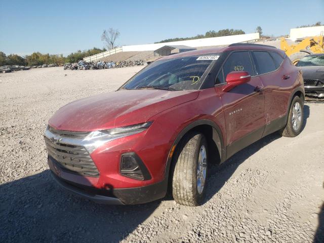 Photo 2 from auction – 2020 CHEVROLET BLAZER 2LT with VIN 3GNKBCRSXLS545586