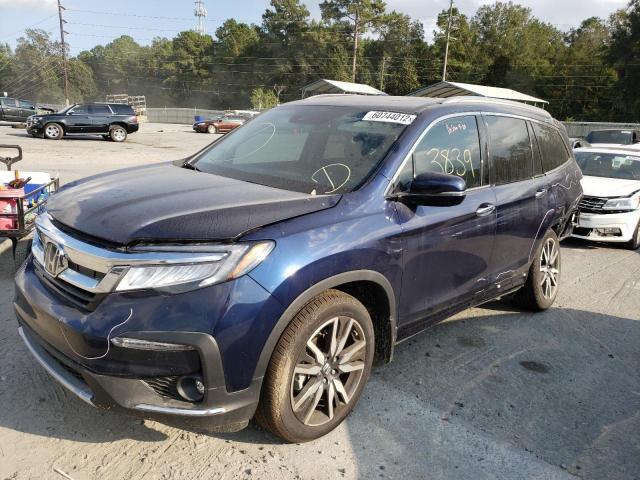 Photo 2 from auction – 2022 HONDA PILOT TOUR with VIN 5FNYF5H60NB021611