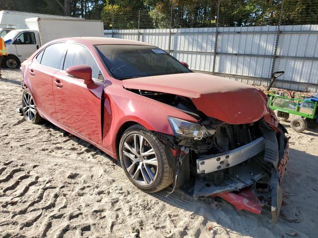 LEXUS IS 300 2018 with VIN JTHBA1D24J5065878 - Photo from auction